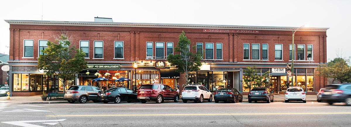 Shops in downtown Brunswick