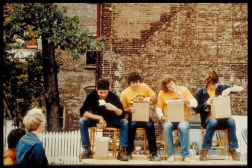 Ice Cream Eating Contest Photo