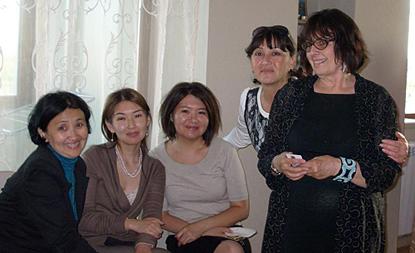 Group photo of Kazakh embassy colleagues